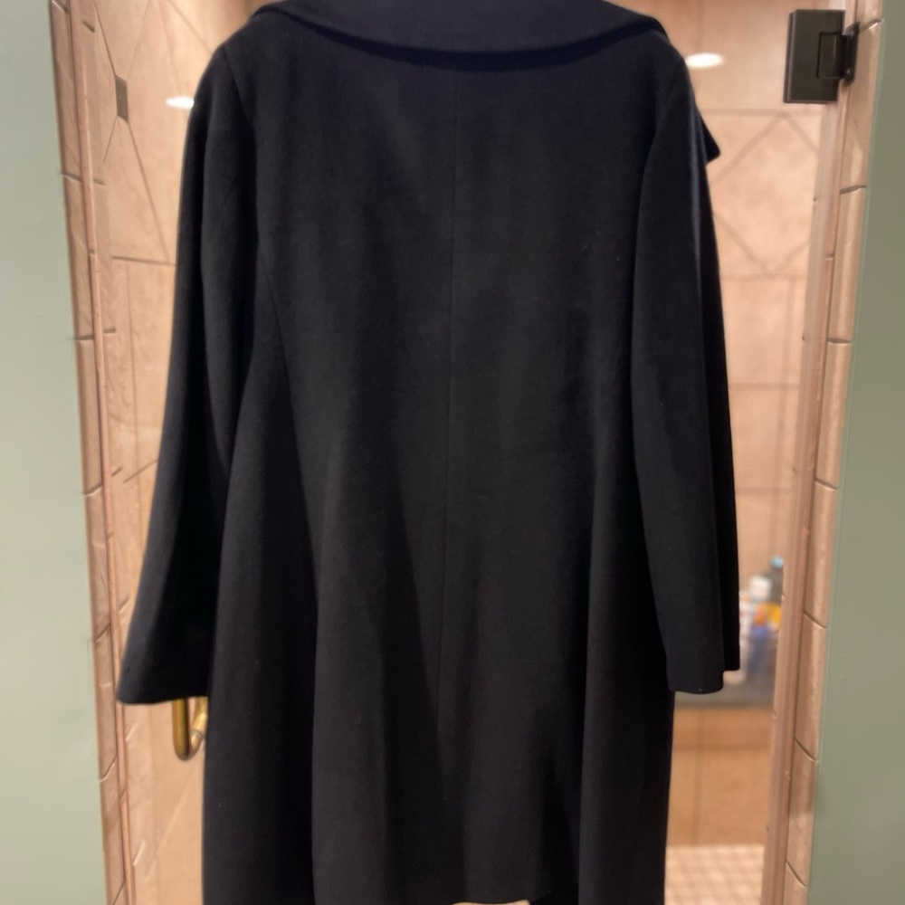 Cole Haan Women's Wool Blend Winter Coat - Size Large - Fits 12/14 - Picture 4 of 4